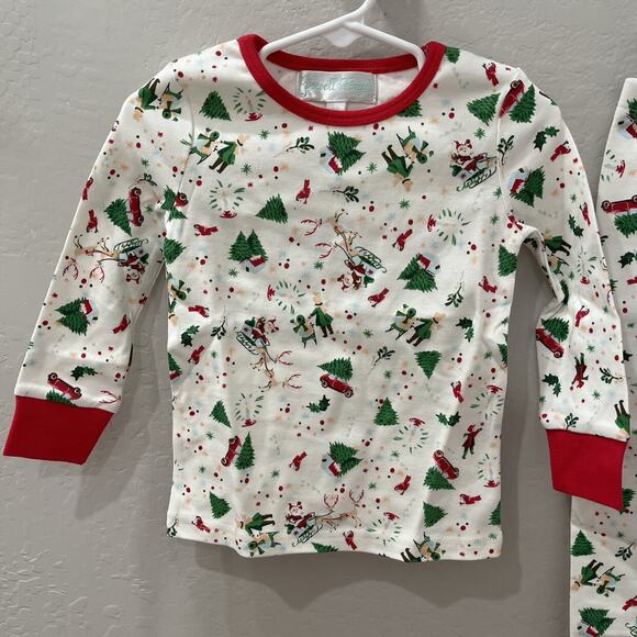 NWT Powell Craft Christmas Long John Pajamas - Picture 2 of 8